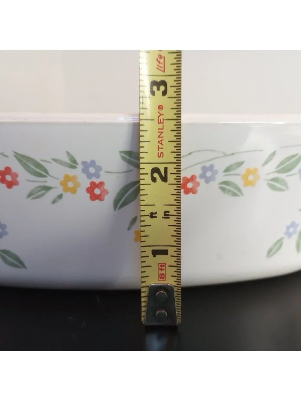Corning Ware English Meadow Casserole Dish A-2-B 2 Liter No Lid Vintage